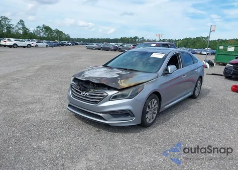 2017 Hyundai Sonata Sport z USA, uszkodzony, nr VIN 5NPE34AF7HH568901